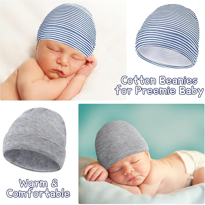 Newcotte 6 Preemie Hats - Image 7