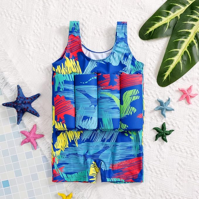Kids Boys Girls Floatation Swimsuit - Image 3