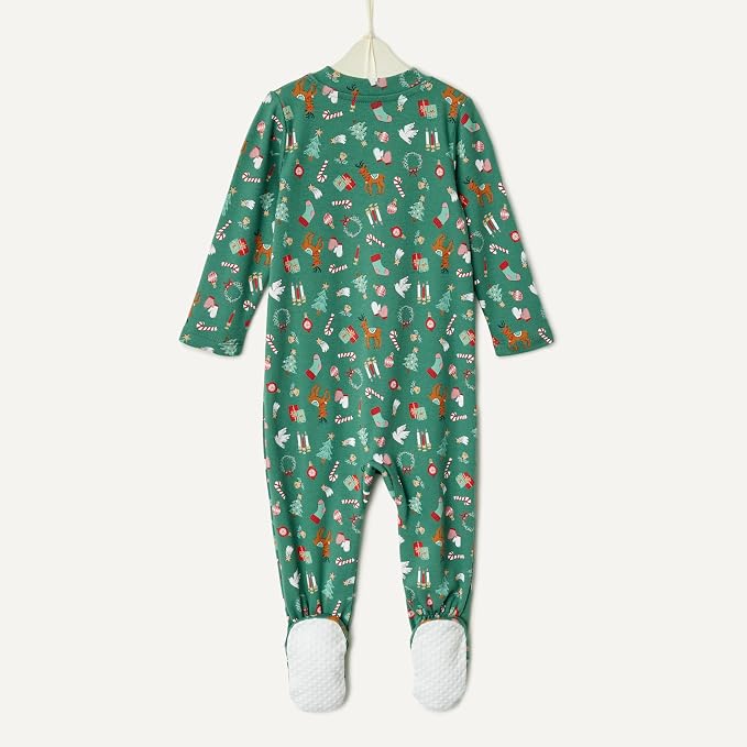 Amazon Essentials x Sofia Grainge Unisex Babies' Cotton Footed Sleep and Play - Image 5