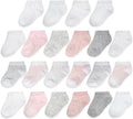 Fruit of the Loom Baby 22-Pack Grow & Fit Flex Zones Low Cut Stretch Socks by FruitoftheLoom
