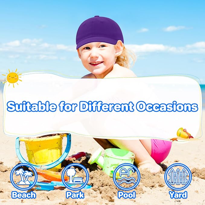 qikqik Baby Baseball Cap Toddler Baseball Hat Baby Ball Cap Toddler Hats - Image 3