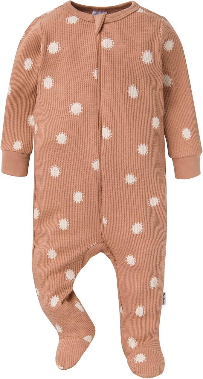 Gerber Baby 2-pack 2-way Zip Thermal Footed Sleep 'N Play - Image 4