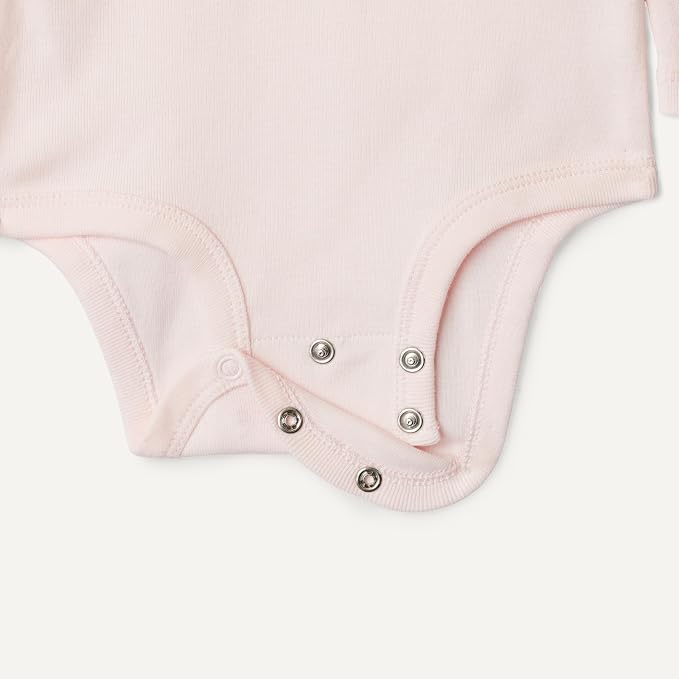 Amazon Essentials Unisex Babies' Long-Sleeve Cotton Bodysuits - Image 5
