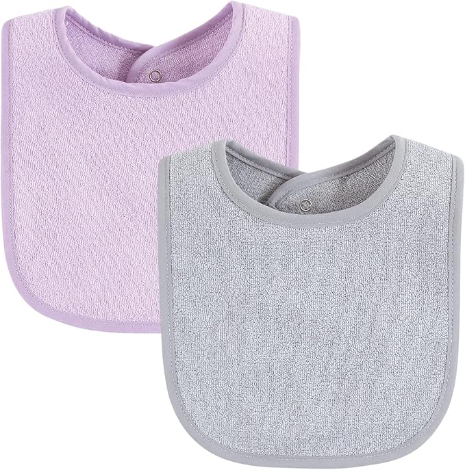 Hudson Baby Unisex Baby Drooler Bib - Image 3