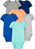 Simple Joys by Carter's Baby Boys 6-Pack Short-Sleeve Bodysuit by SimpleJoysbyCarters