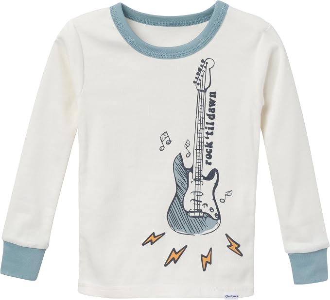 Gerber Baby Boys 4 Piece Pajama Set - Image 3