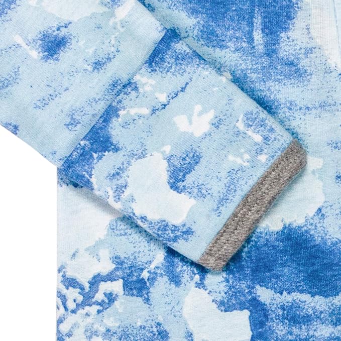 HonestBaby Baby Boys' Sleep & Play Footed One-piece Pajama Sleeper 100% Organic - Image 4
