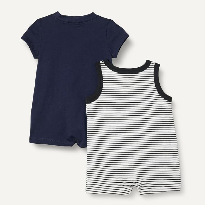 Amazon Essentials Unisex Babies' Cotton Jersey Sleeveless and Short-Sleeve - Image 3