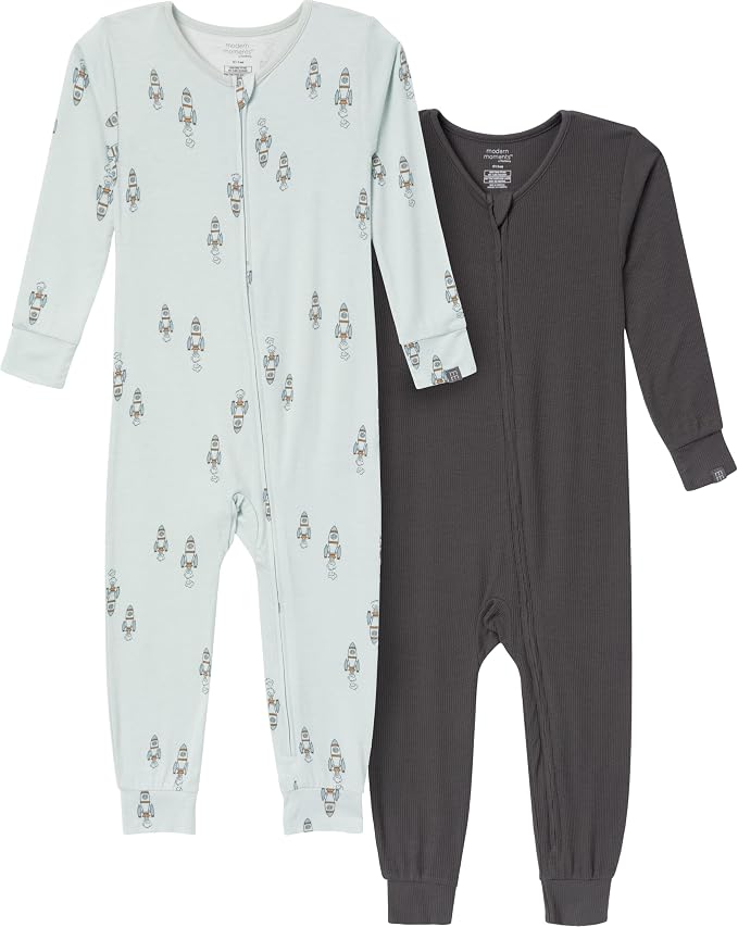Modern Moments by Gerber Baby Viscose 2-pack Footless Tight Fitting Pajamas by ModernMomentsbyGerber