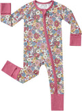 pureborn Baby Sleeper Viscose from Bamboo Zipper Footies Pjs 0-24 Months | by pureborn