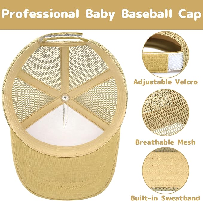 Olreco Baby Baseball Cap Toddler Baseball Hat - Image 3