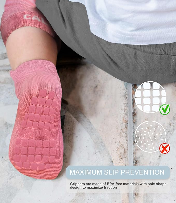 Simply Kids Anti-Slip Baby Knee Pads and Socks Set - Image 4