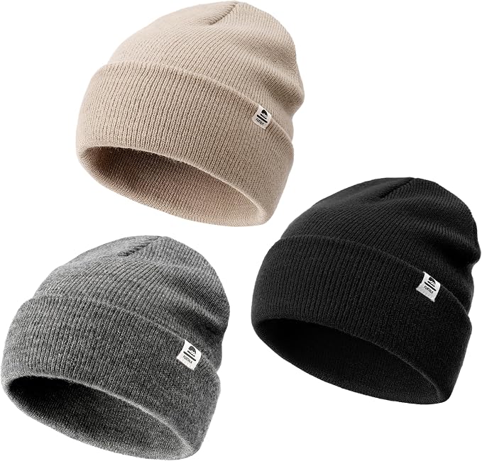 FURTALK Baby Beanie Knit Winter Hats 3 Pack by FURTALK