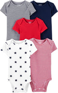 Carter's baby-girls Multi-pk Bodysuits 126g330 by Carters