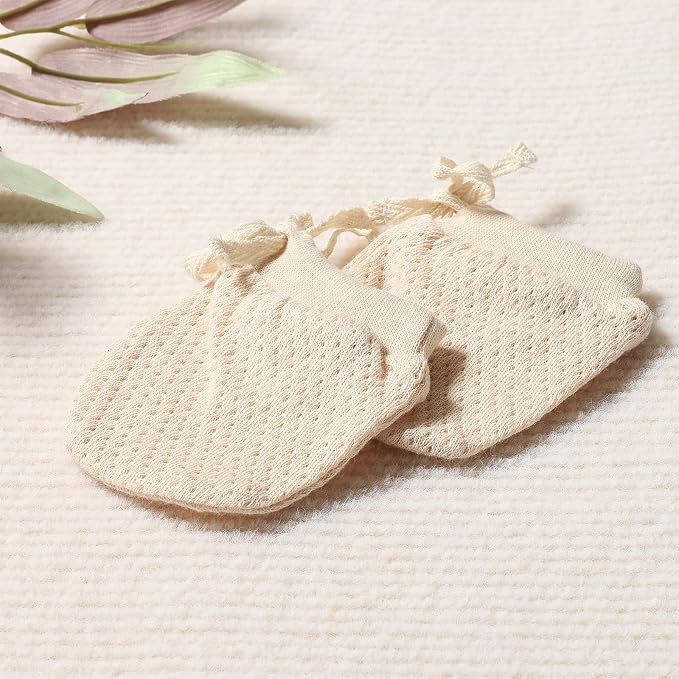 MOMSMENU Newborn Mittens No Scratch baby mitts - Image 9