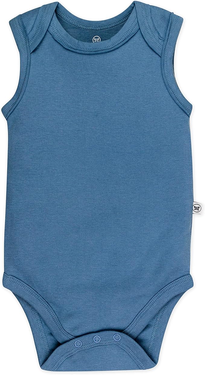 HonestBaby baby-boys Sleeveless Bodysuits One-piece 100% Organic Cotton - Image 3