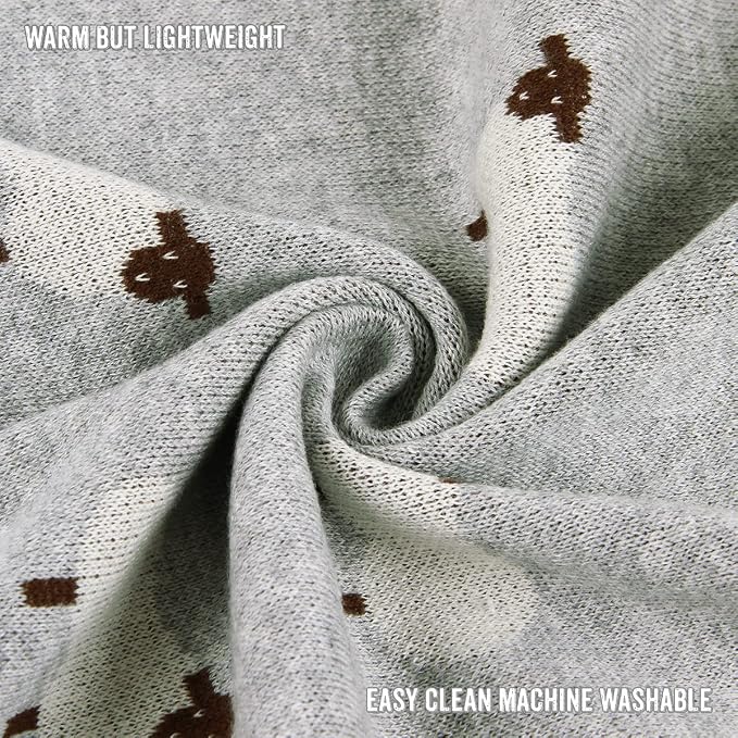 Knit Baby Swaddle Blanket - Image 7