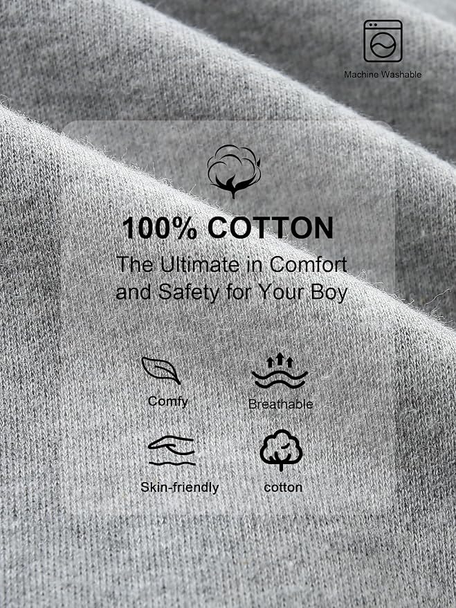 Babymine 100% Cotton 2-Way Zipper Little Brother Newborn Outfit 0-3 Months | - Image 6