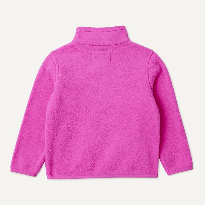 Amazon Essentials Unisex Kids' Polar Fleece Full-Zip Mock Jacket - Image 3