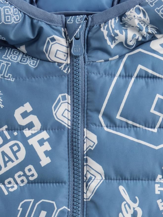GAP boys Classic Logo Puffer Jacket - Image 3