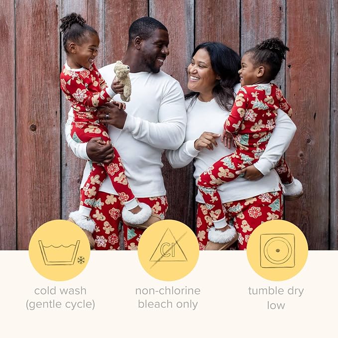 Burt's Bees Baby Matching Family Jammies, Organic Cotton, Holiday Pajamas - Image 10