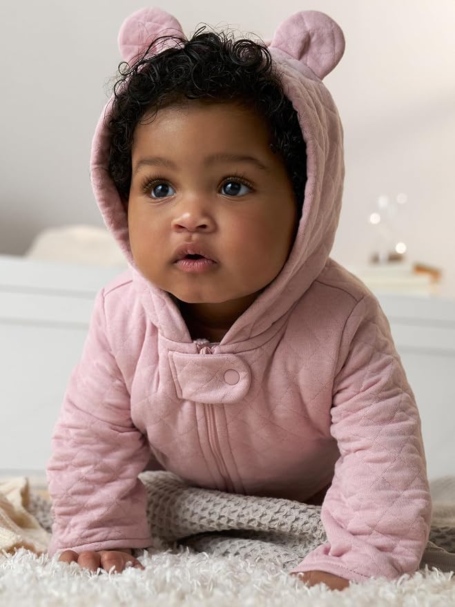 Simple Joys Kid's Pram Ivory Bear Outerwear - Image 4