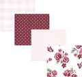 Hudson Baby Unisex Baby Cotton Flannel Receiving Blankets, Sweet Roses by HudsonBaby