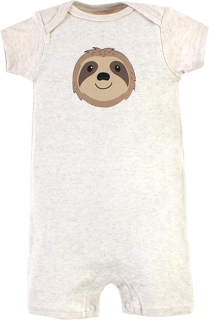 Hudson Baby Unisex Cotton Rompers - Image 3