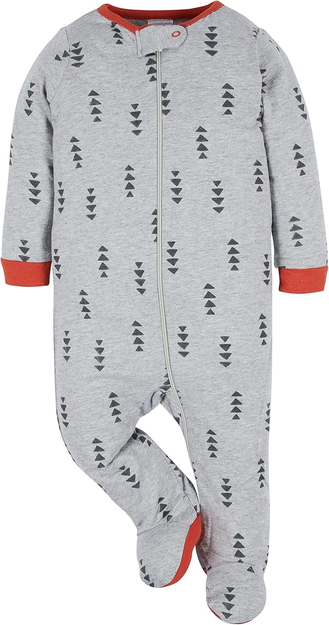 Onesies Brand Baby Boys' 4-pack Sleep 'N Play Footies - Image 3