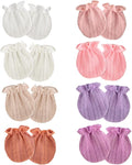 AQOKKA Newborn Baby Mittens No Scratch Cotton Elastic Wrist Gloves Infant by AQOKKA