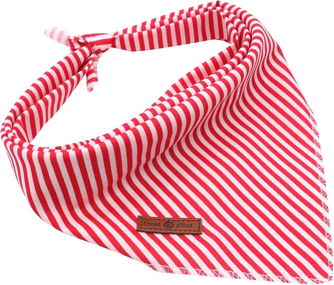 Lionet Paws Dog Bandana for Small Medium Large Dogs, Cat Dogs Kerchief Triangle - Image 3