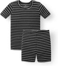 AVAUMA Stripe Pattern Baby Boys Girls Pajama Set Kids Toddler Snug fit Ribbed by AVAUMA