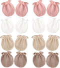BQUBO Newborn Infant Toddler Mittens No Scratch Cotton Elastic Wrist Gloves by DRESHOW