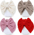 Cinaci 4 Pieces Baby Girls Turban Hats by Cinaci