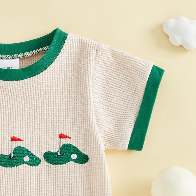 Newborn Baby Boy Girl Summer Clothes Funny Print Sweatshirt Romper Oversized - Image 6