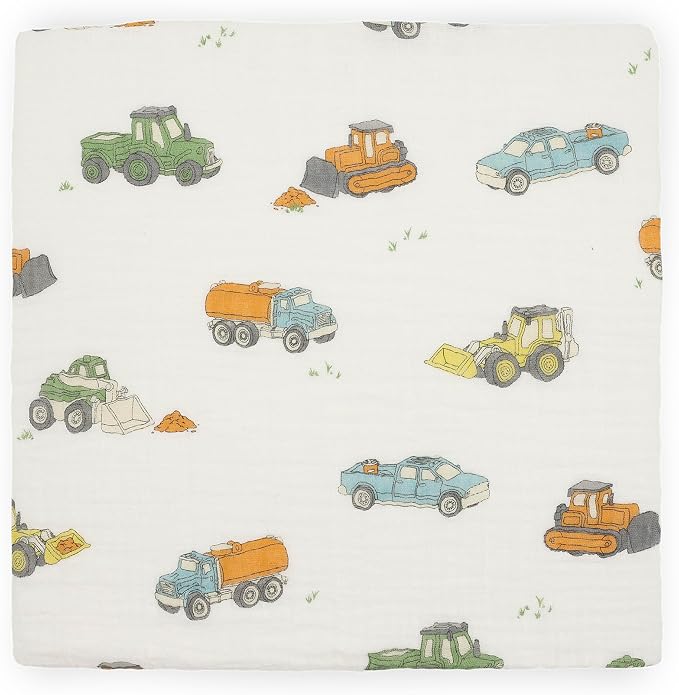 Little Unicorn Muslin Swaddle Blanket - Image 3