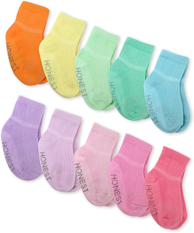 HonestBaby Baby Girls' Cozy Socks by HonestBaby