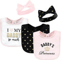 Hudson Baby Unisex Baby Cotton Bib and Headband Set by HudsonBaby