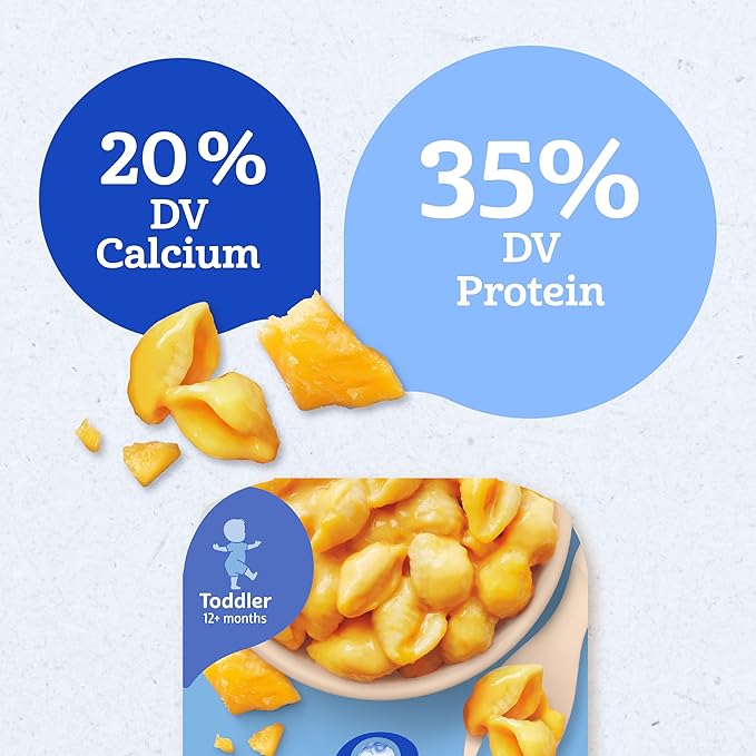 Gerber Mealtime for Toddler Pasta Shells & Cheese, 6 Ounce (Pack of 6)