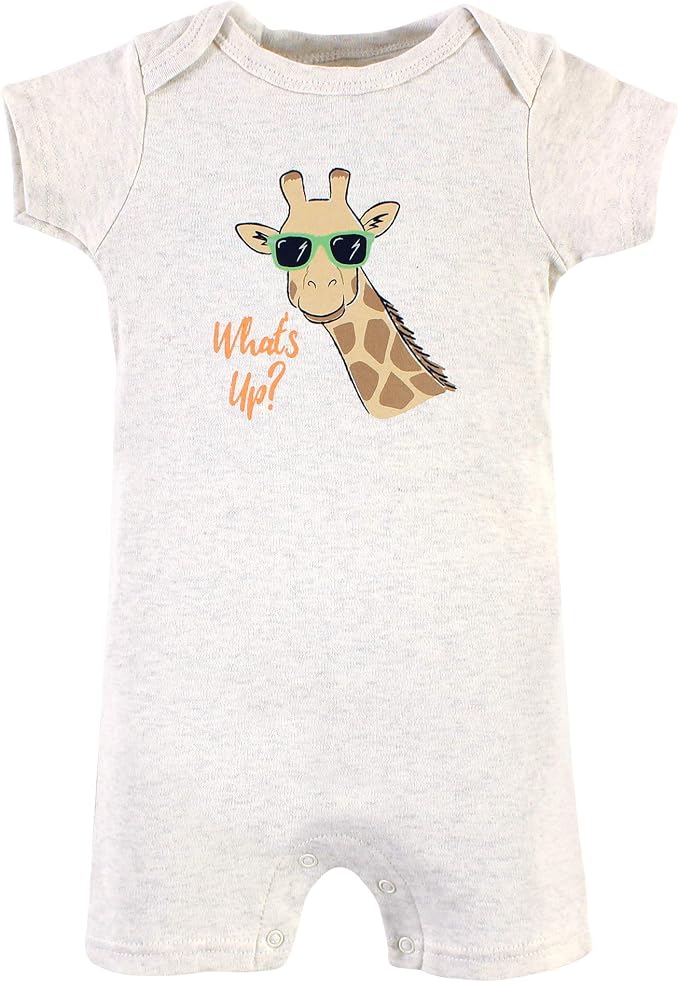 Hudson Baby Unisex Cotton Rompers - Image 5
