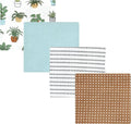 Luvable Friends Little Treasure Flannel Receiving Blankets 4pk by Luvable+Friends
