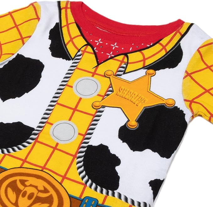 Disney Boys' 4-Piece Snug-fit Cotton Matching Comfortable Pajama Set, Soft & - Image 2
