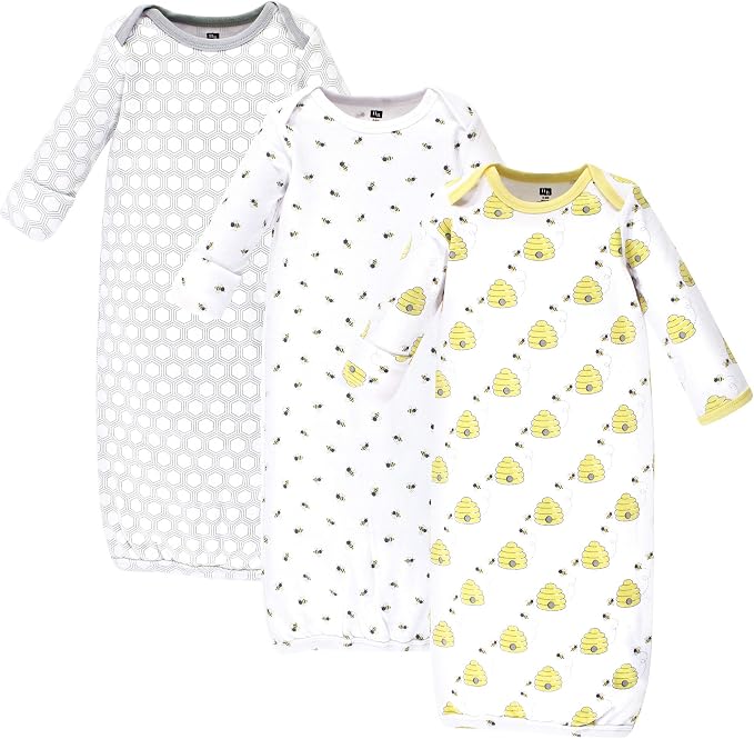Hudson Baby unisex-baby Cotton Gowns by HudsonBaby
