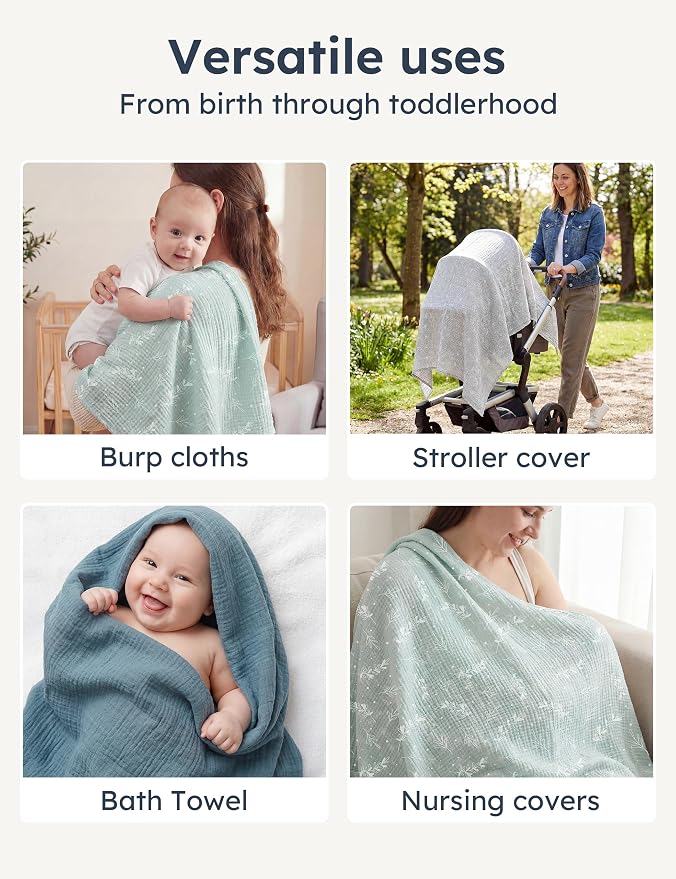 Unnivoll Muslin Swaddle Blankets - Image 6