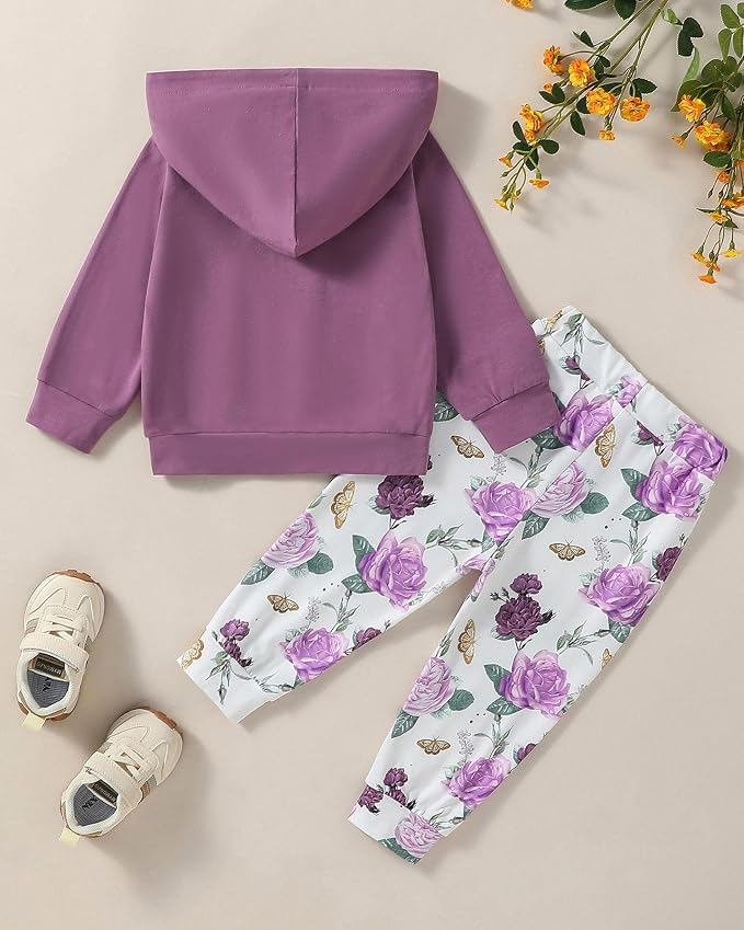 ZOEREA Toddler Girl Clothes Baby little Outfits Fall Winter Cute Sets 1-6T - Image 7