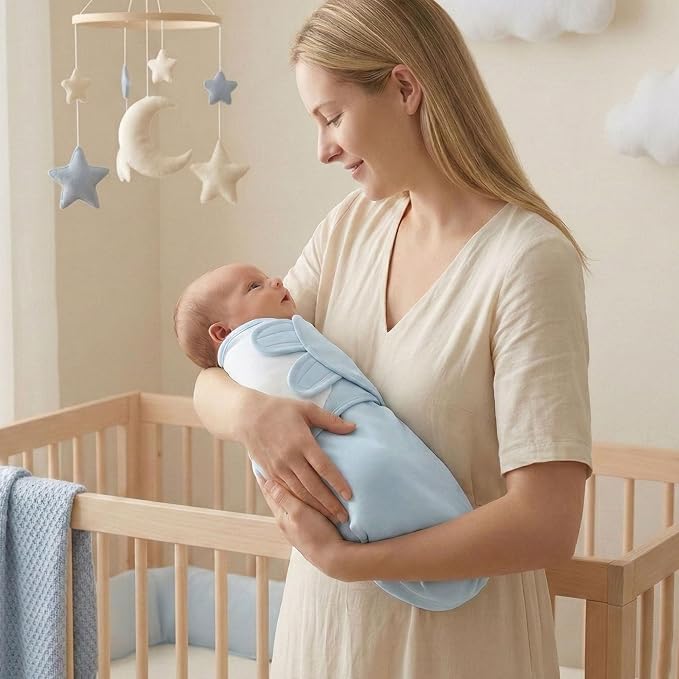 GLLQUEN BABY Swaddles for Newborns 0-3 Months, Adjustable & Easy Fastener | - Image 3