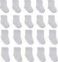 Little Me 20-Pack Newborn Baby Infant & Toddler Unisex Socks, 0-12/12-24 Months by LittleMeChildrensApparel