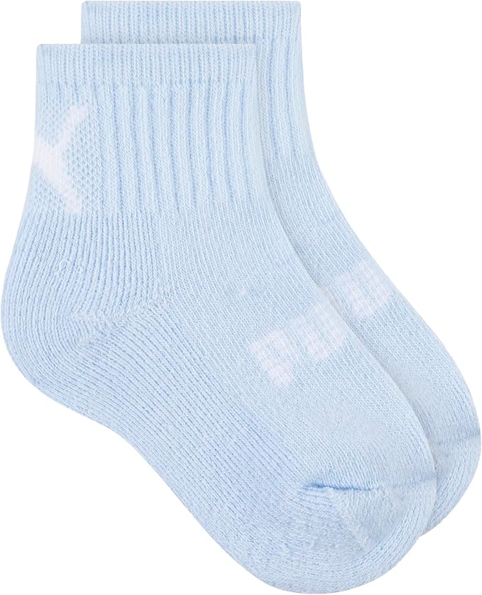 PUMA Unisex Baby 6-pack Infant Anklet Socks, Extra Cushion & Comfort-toe - Image 5