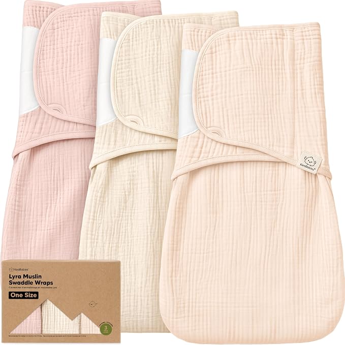 KeaBabies Muslin Baby Swaddles for Newborns, 100% Cotton | Organic Cotton by KeaBabies