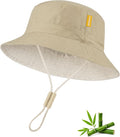 Baby Sun Hat for Toddler Kids Bamboo Rayon Bucket Hat Summer Beach Sun by HONGTEYA
